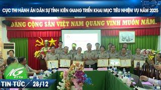 CỤC THI HÀNH ÁN DÂN SỰ TỈNH KIÊN GIANG TRIỂN KHAI MỤC TIÊU NHIỆM VỤ NĂM 2025 | THKG