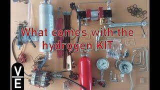 037 What comes with the hydrogen kit by VOLKS ELEKTROLYSEUR H2 Germany