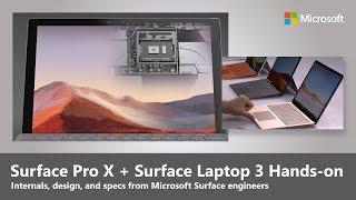 Surface Pro X and Surface Laptop 3 Hands-on