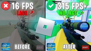 Roblox - Fix FPS Drops, Lags & Stuttering on ANY PC!