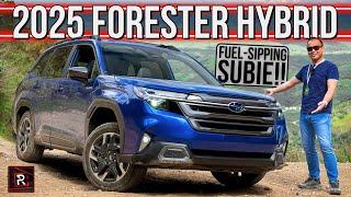 The 2025 Subaru Forester Hybrid Is Ultimate Fuel Sipping Subie For Outdoor Excursions