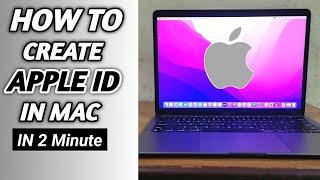 How to Create Apple id 2022 | how to create apple id in macbook air | apple id kaise banaye|MacBook