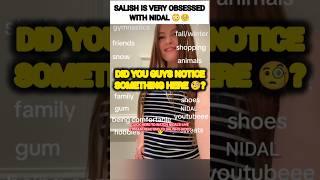 Salish Matter is very obsessed with Nidal Wonder?! #nalish #shorts #trending #video #tiktok #cute