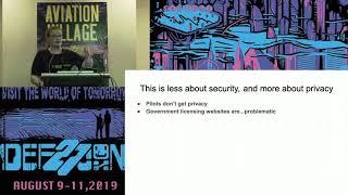 Tarah Wheeler - Common Online Security Fails In Pilot Training - DEF CON 27 Aviation Village