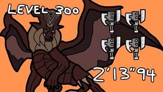 4 switch axes vs level 300 risen teostra