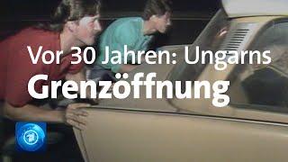 Vor 30 Jahren: Ungarn öffnet seine Grenze