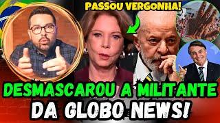 PASSOU VERGONHA!  Paulo Figueiredo DESMASCAROU ''jornalista'' da Globo News!