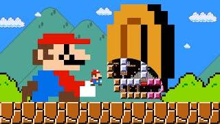 Kan105 Frame: Mario vs the GIANT COIN MAZE (Mario game animation)