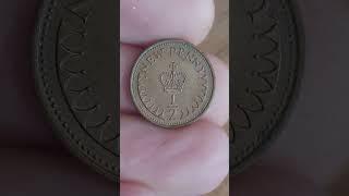 UK 1971 1/2 NEW PENNY COIN VALUE + REVIEW