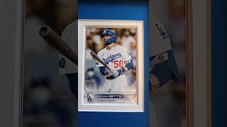 Mookie Betts Los Angeles Dodgers Display Custom Framed MLB Baseball Card Plaque - Trading Frames