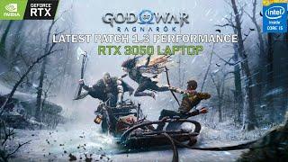 Latest Patch 1.3 God of War Ragnarok 4GB VRAM RTX 3050 Laptop Benchmark with Best Settings