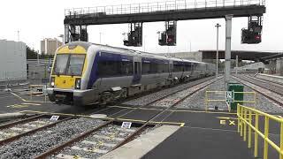 First day of Rail Operations at Belfast Grand Central Station. 13/10/24