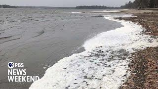 Why decades-old, toxic PFAS foam is still contaminating northern Michigan waterways