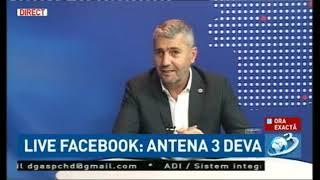 Ora exacta la Antena 3 Deva, invitat, Prefectul Judetului Hunedoara, Călin Marian, 11.10.2022