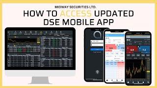 How to access DSE Mobile App 2.0 version.| No more "Invalid Security Code".