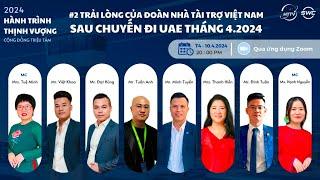 Trải lòng của đoàn nhà tài trợ Việt Nam sau chuyến đi UAE