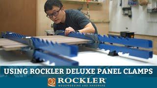 How to Use Rockler Deluxe Panel Clamps
