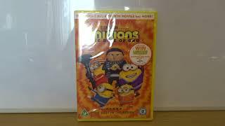 Minions The Rise Of Gru (UK) DVD Unboxing