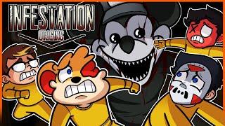 WE GOT HIRED TO KILL MICKEY MOUSE???[INFESTATION ORIGIN] w/Cartoonz, Delirious, Kyle