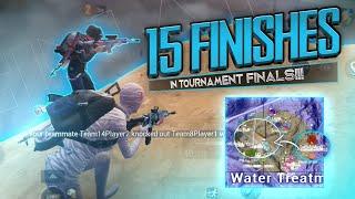  15 Finishes in Tournament Finals | IGL + Entry Fragger | iPhone 12 | BGMI Competitive 