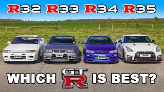 I drove EVERY Nissan GT-R!