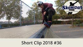 Practicing My Very First 540° In A Mini Ramp — Short Clip 2018#36