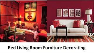 Red Living Room Furniture Decorating Ideas That That Will Attract Your Attention