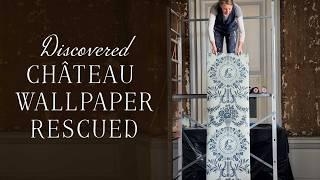 RESCUING history: SAVING the Château & its past. Château restoration #21