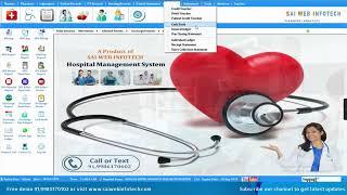 Hospital Management Software | Hospital Software Demo | SAI WEB INFOTECH