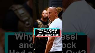 Are you curious why Vin Diesel and Dwayne Johnson had a falling out.#foryou #celebrity #usa #fyp