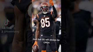 tee Higgins always be open #shorts #subscribe