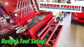 Ultimate Toolbox Organization and Setup! - Harbor Freight (U.S. General) 5 Drawer Tool Cart