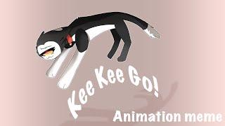 (#Flipaclip / Hazbin Hotel) Kee Kee Go! (Kitty Go!) Animation meme