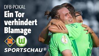 TuS Koblenz – VfL Wolfsburg Highlights DFB-Pokal | Sportschau Fußball