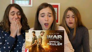 WAR | Trailer Reaction by foreigners | Hrithik Roshan | Tiger Shroff |Vaani Kapoor|foreigners react