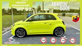 2023 Abarth 500e  wie effizient ist er wirklich⁉️