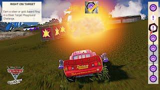 [Skill Check] Earn silver or gold Award Ring in a Blast Target Playground Challenge | Cars 3