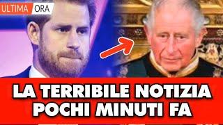 Re Carlo, il terribile annuncio pochi minuti fa: purtroppo lui...