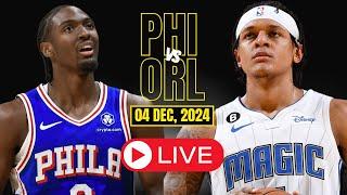 LIVE : Orlando Magic Vs Philadelphia 76ers Full Game | NBA Live | DEC 04 2024 | 2K