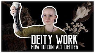 DEITY WORK FOR BEGINNERS || How to communicate with deities as a witch or Norse Pagan