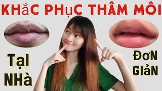 [ Share ] How to fix dark lips  DRY Lips  Dry and cracked lips ... SIMPLE EASY TO DO at home 