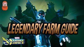 Beginner Guide to Legendary Farming - Marvel Strike Force - MSF