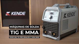 Fontes Inversoras Monofásicas Para Solda TIG e MMA - Kende | MGL do Brasil