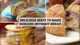 How To Make Bunless Burgers! | Tasty Burger Recipes