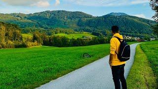 Pakistani Student Vlog/ Explore Europe/4k Video/mind refreshing/ Switzerland/Germany/Austria/ Cycle