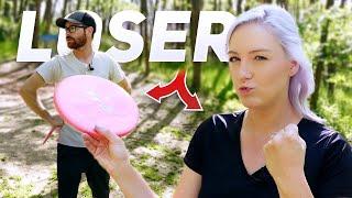 Loser Buys Lunch 7! | Disc Golf Battle at Black Locust - Blue, in Milford Michigan | Miss Frisbees