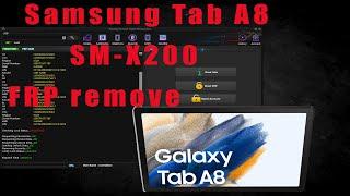 Samsung Tab A8 SM-X200 FRP remove