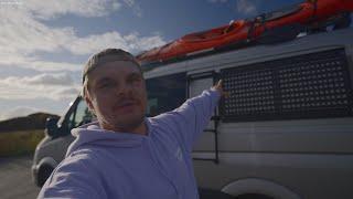 DIY CAMPER VAN Update ! Leiter, Duschzelt, Wassersystem uvm. / diy campervan | Joshua Ehler