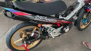 Gurihnya Suara Underbone 125Z Pejantan Tangguh Tunggangan Rere171 by R22 Jogja | Silincer Carbon