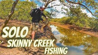 SOLO SKINNY CREEK FISHING | FLATHEAD | BREAM